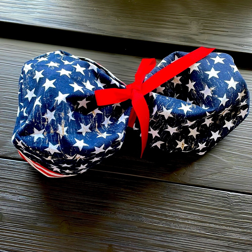 🇺🇸NEVER WORN ponytail scrub cap